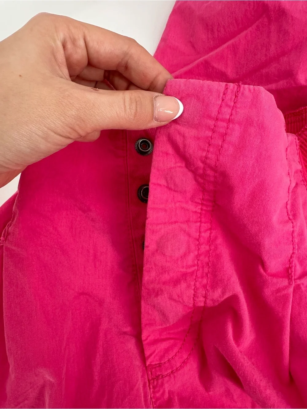 Free People FP Movement Mesmerize Me Hot Pink Cargo Joggers Small